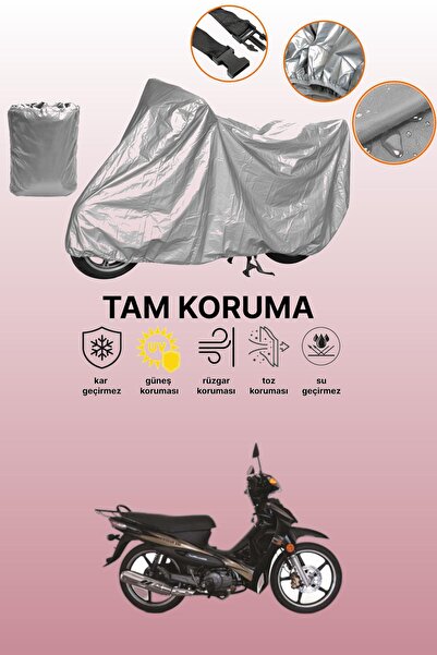 dokaca Gray Rks Jaguar 100 Compatible Motorcycle Cover, Protective Cover, Mot...