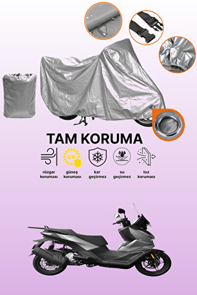 dokaca Gray Lock Compatible Voge Sr3 Compatible Motorcycle Cover, Protective ...