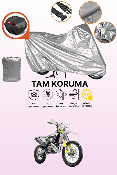 dokaca Gray Rear Bag Compatible Husqvarna Te 300I Compatible Engine Cover, Pr...
