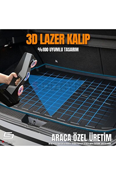 S Dizayn S-Dizayn VW Jetta 3D Pro Bagaj Havuzu Cepli 2011 Üzeri A+ Kalite 3BH-SDZ240