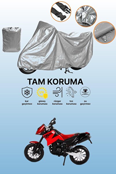 dokaca غطاء دراجة نارية متوافق مع KTM 640 Duke II باللون الرمادي، غطاء واقي، ...