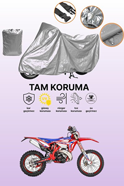 dokaca غطاء دراجة نارية رمادي اللون من نوع Beta RR 250 2T متوافق مع سباقات ال...