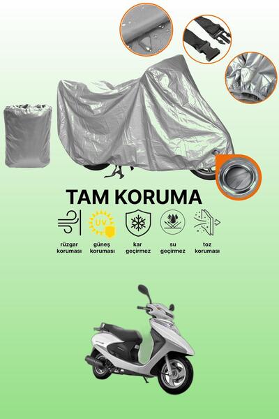 dokaca Compatible with Gray Lock Honda Spacy 110 Alpha Compatible Engine Tarp...