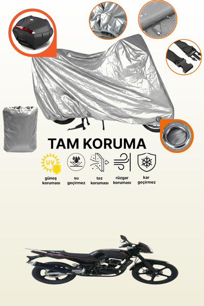 dokaca غطاء حماية للدراجات النارية متوافق مع Kuba Faswind 200R، غطاء حماية مت...