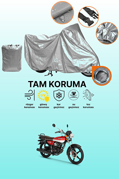 dokaca Gray Lock Compatible Kuba Cg 50 Pro New Compatible Motorcycle Cover, P...