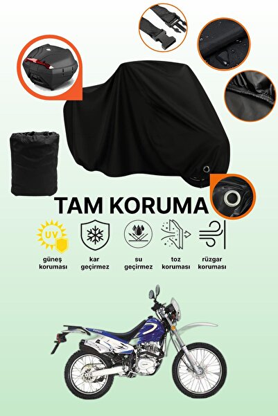 dokaca Black Lock and Tail Bag Compatible Kanuni Cheetah 125 Compatible Motor...