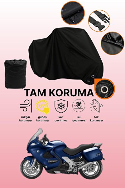dokaca Black Lock Compatible Bmw K 1200 Gt Compatible Motorcycle Tarpaulin, P...