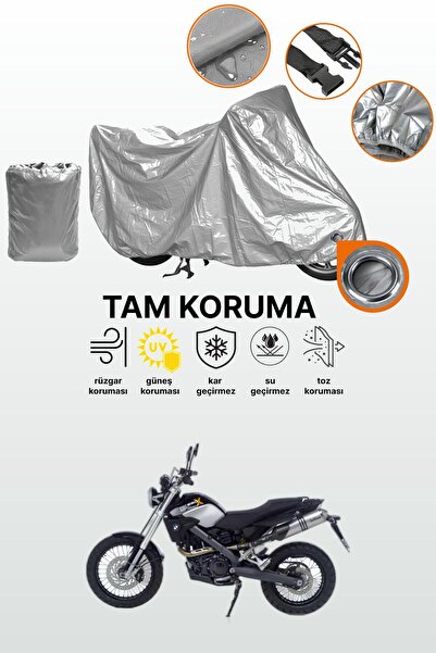 dokaca Gray Lock Compatible Bmw g 650 X Country Compatible Motorcycle Tarpaul...