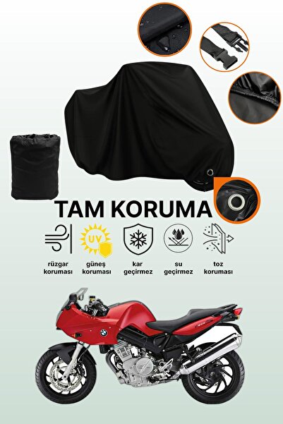 dokaca Black Lock Compatible Bmw F 800 S Compatible Motorcycle Tarpaulin, Pro...