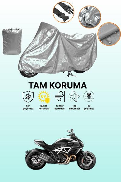 dokaca Gray Ducati Diavel Amg Special Edition Compatible Motorcycle Tarpaulin...