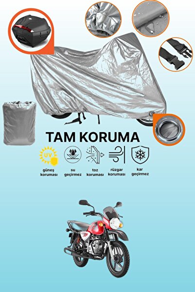 dokaca غطاء دراجة نارية متوافق مع باجاج بوكسر، غطاء حماية، متوافق مع القفل وا...