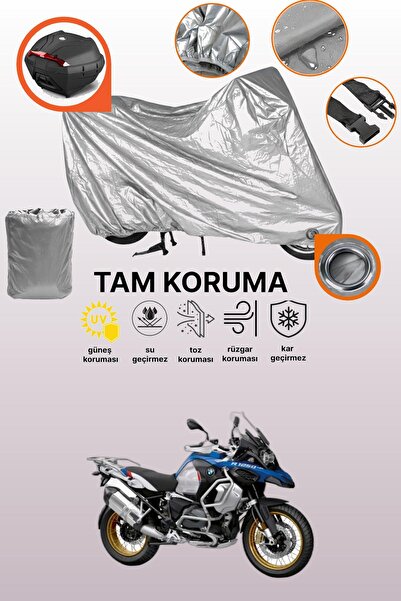 dokaca Gray Lock and Tail Bag Compatible Bmw R 1250 Gs Adventure Compatible M...
