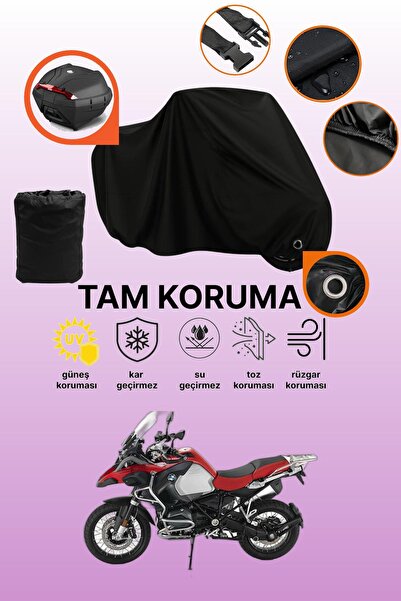 dokaca Black Lock and Tail Bag Compatible Bmw R 1200 Gs Adventure Compatible ...