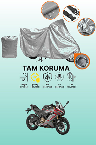 dokaca Gray Lock Compatible Rks Srk250 Rr Compatible Motorcycle Cover, Protec...