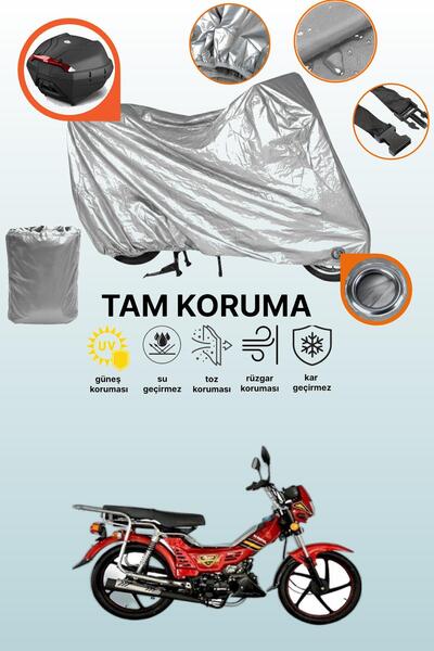 dokaca حقيبة خلفية وقفل رمادي متوافقة مع كينج موتور KR-100-A، غطاء حماية للدر...