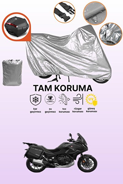 dokaca Gray Tail Bag Compatible Honda Nt 1100 Compatible Motorcycle Tarpaulin...