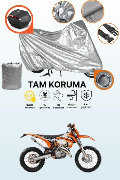 dokaca غطاء حماية رمادي اللون متوافق مع KTM 125 EXC، غطاء حماية للدراجات النارية