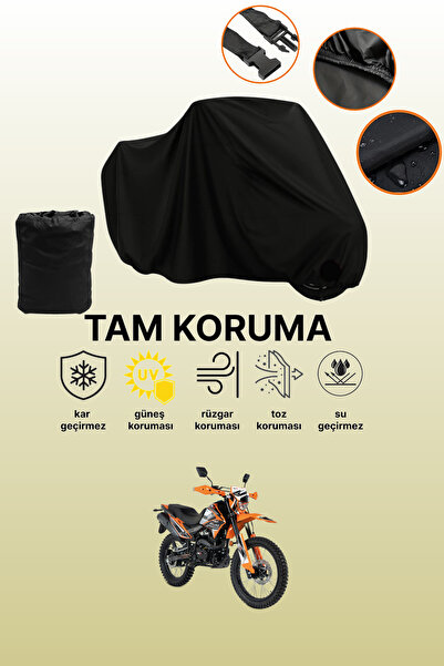 dokaca Black Rks Nr200 Compatible Motor Cover, Protective Cover, Motorcycle C...