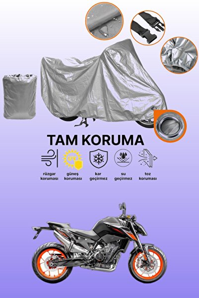 dokaca غطاء محرك متوافق مع KTM 790 Duke، غطاء واقي متوافق مع اللون الرمادي