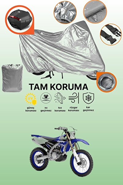 dokaca غطاء حماية رمادي اللون متوافق مع ياماها WR 450 F، غطاء حماية للدراجات ...