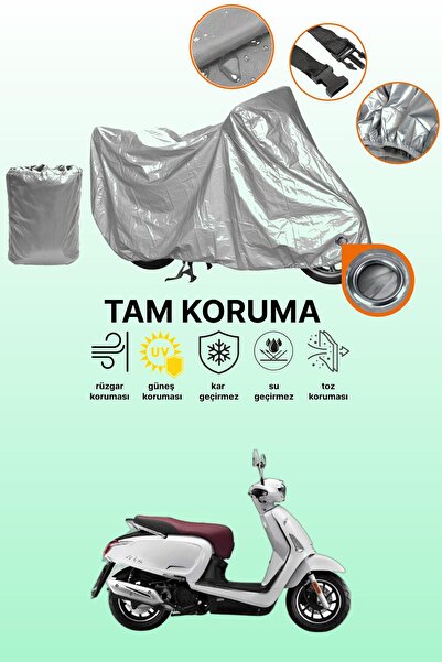 dokaca Gray Compatible with Kymco Like 50 Compatible Engine Cover