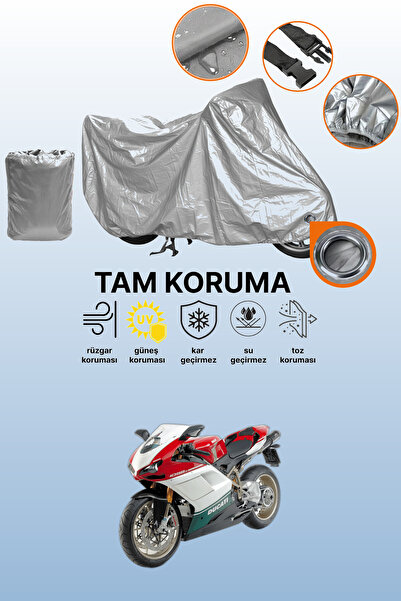 dokaca غطاء محرك متوافق مع دراجة دوكاتي 1098 تريكولور، غطاء واقي متوافق مع اللون الرمادي