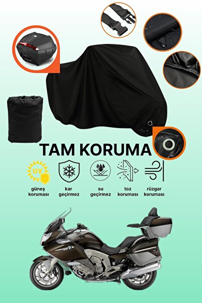 dokaca Siyah Kilit Ve Arka Çanta Uyumlu BMW K 1600 GTL Exclusive Uyumlu Motos...
