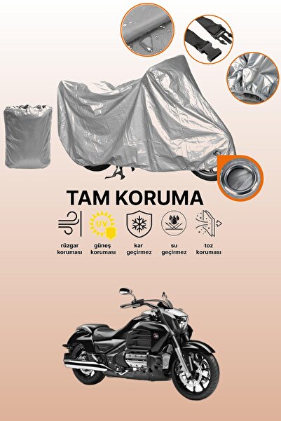 dokaca غطاء محرك متوافق مع هوندا فالكيري F6C، غطاء واقي متوافق مع اللون الرمادي