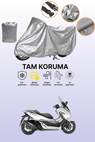 dokaca غطاء دراجة نارية رمادي متوافق مع هوندا NSS300 فورزا، غطاء واقي، غطاء ل...