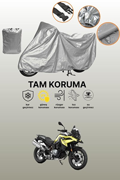 dokaca Grey Bmw F 750 Gs Compatible Motorcycle Tarpaulin, Protective Cover, M...