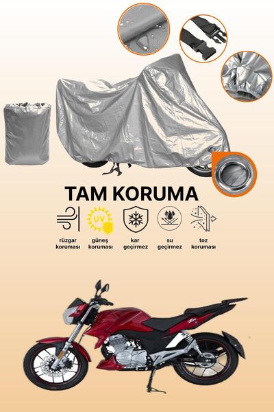 dokaca Gray Lock Compatible Mondial 150 Z-One I Compatible Motorcycle Cover, ...