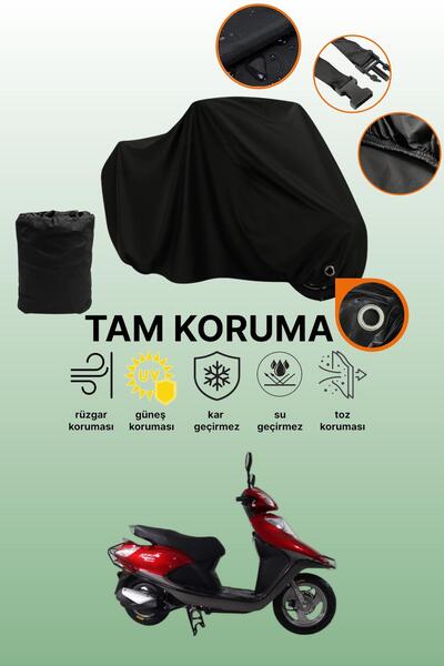 dokaca غطاء دراجة نارية متوافق مع Arora AR 100T 2A من Black Lock، غطاء واقي