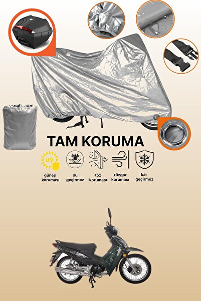 dokaca غطاء حماية رمادي اللون متوافق مع حقيبة الخلفية وغطاء حماية للدراجات ال...