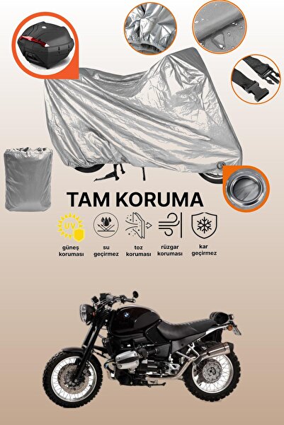 dokaca Gray Tail Bag and Lock Compatible Bmw R 1100 R Compatible Motorcycle T...