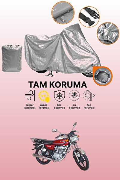 dokaca Gray Lock Compatible Kuba Cg 100/Km125-6 Compatible Engine Cover, Prot...