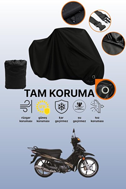 dokaca Black Lock Compatible Rks Jaguar 100 Compatible Motorcycle Tarpaulin, ...