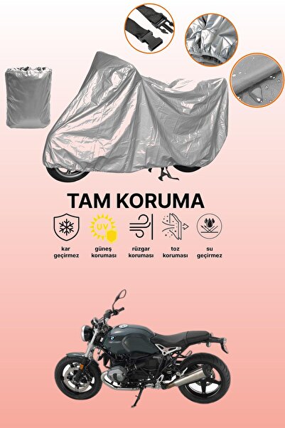dokaca Grey Bmw R Nine t Pure Compatible Motorcycle Cover, Protective Cover, ...