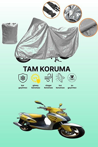 dokaca Gray Tail Bag and Lock Incompatible Mondial 150 Rr Compatible Motorcyc...