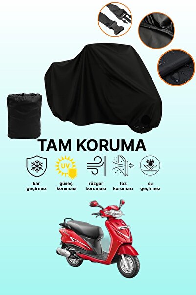 dokaca غطاء محرك متوافق مع Black Hero Duet 110i، غطاء واقي، غطاء دراجة نارية