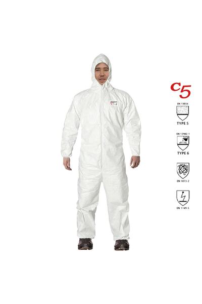 ARAN Safety C5 Tek Kullanımlık Tulum