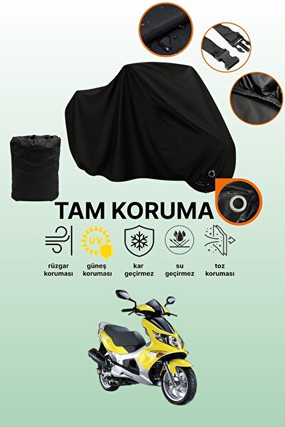 dokaca Compatible with Black Lock Kanuni Bobcat 150 Compatible Motorcycle Tar...