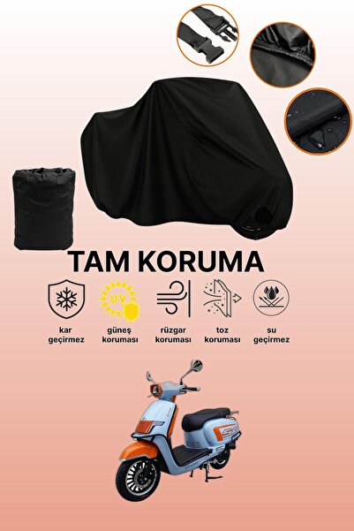 dokaca Black Apachi Beauty 50 Compatible Motorcycle Cover, Protective Cover, ...