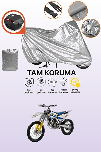 dokaca Gray Rear Bag Compatible Husqvarna Fc 250 Compatible Engine Cover, Pro...