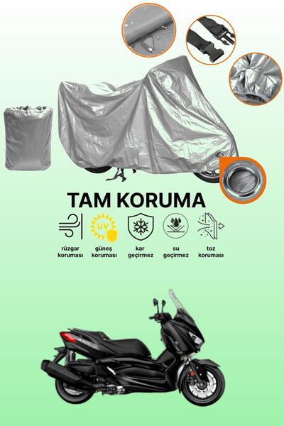 dokaca Gray Lock Compatible Yamaha X-Max 400 Iron Max Compatible Motorcycle C...
