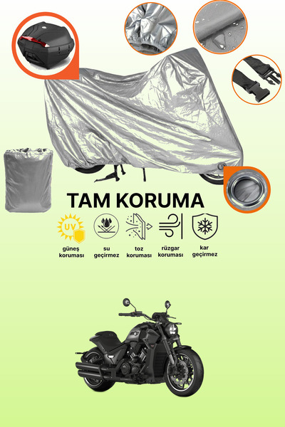 dokaca Gray Lock and Tail Bag Compatible Rks C1002 V Compatible Motorcycle Ta...