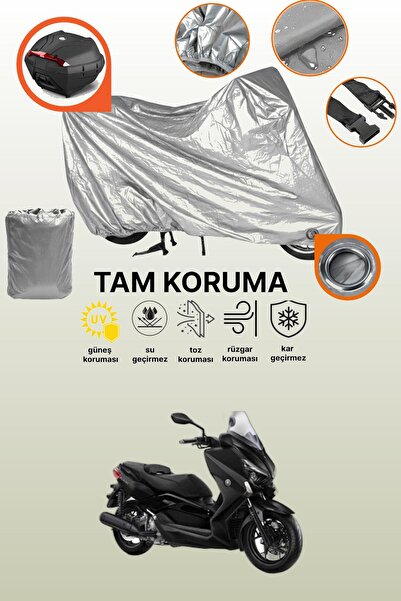 dokaca حقيبة خلفية وقفل رمادي متوافقة مع ياماها X-Max 250 Iron Max ABS متوافق...