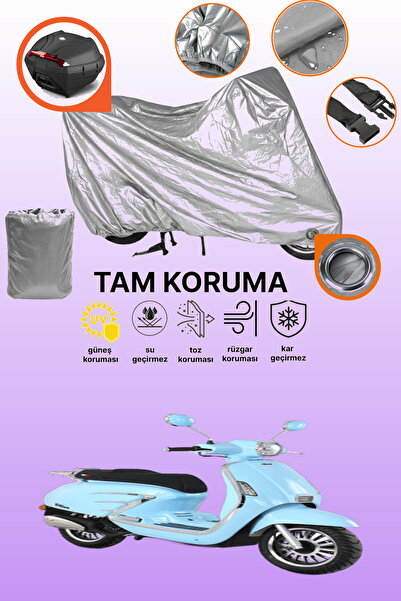 dokaca Gray Lock and Tail Bag Compatible Rks Bitter 50 Compatible Motorcycle ...