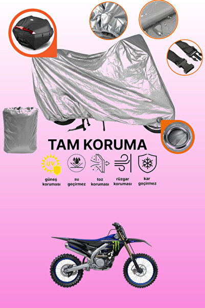 dokaca غطاء حماية رمادي اللون متوافق مع ياماها YZ 450 F، غطاء حماية للدراجات ...