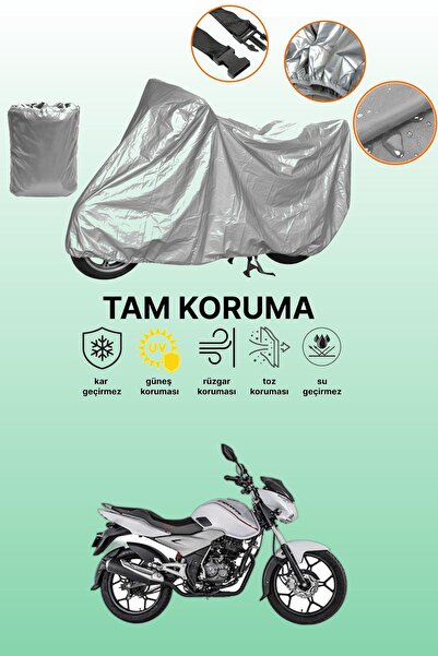 dokaca غطاء دراجة نارية متوافق مع باجاج ديسكفر 125 إس تي، غطاء واقي، غطاء للمحرك