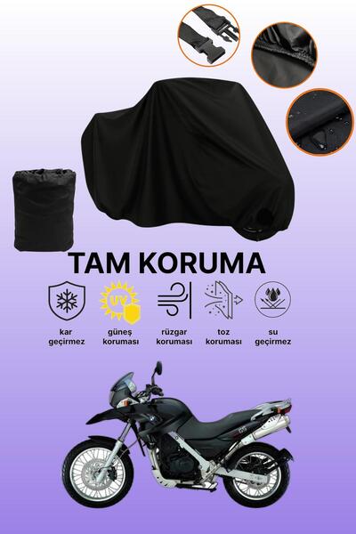 dokaca Black Bmw F 650 Gs Compatible Motorcycle Cover, Protective Cover, Moto...